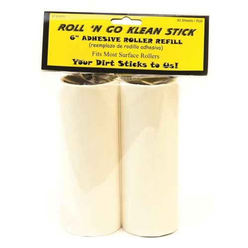 Crown Products® Roll N Go Klean 6 Inch Adhesive Refill